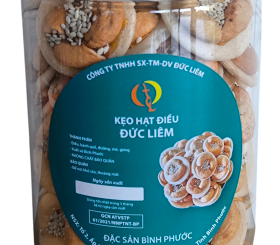 Kẹo hạt điều loại hũ pet 400g