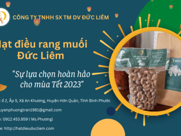 Hạt điều rang muối Đức Liêm sự lựa chọn hoàn hảo cho mùa Tết 2023